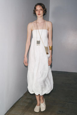 ZW COLLECTION LONG STRAPPY DRESS - Zara фото 17