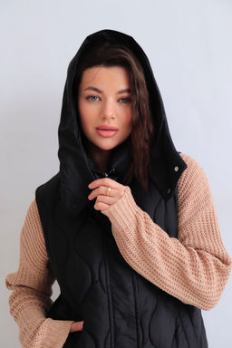 Martichelli Жилет стеганый чёрный  фото 5