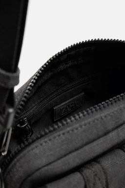 FABRIC CROSSBODY BAG WITH POCKETS - Zara фото 4