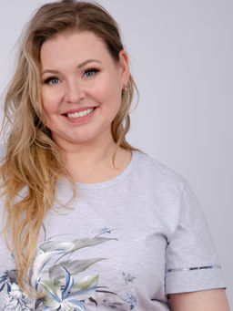 Пижама "Каори" полоса, трикотаж