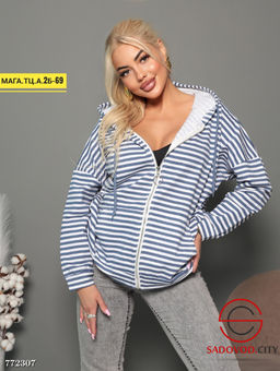 Женский кардиган в полоску - Bruno фото 2