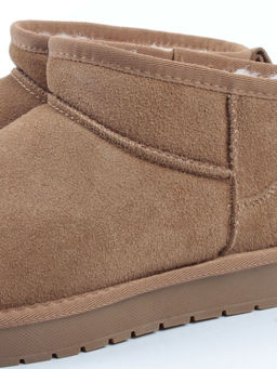 04-PF8300-2 LT. BROWN Угги женские (натуральная замша, 100% шерсть)