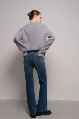 Светло-синие джинсы Bootcut - Incity фото 10