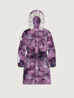 Пальто 6з5426 сухая роза