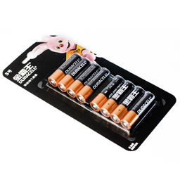 Батарейка алкалиновая Duracell Basic (CH), AA, LR06-8BL, 1.5 В, блистер, 8 шт.