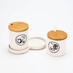 Банки для хранения сыпучих продуктов Для чая и кофе: 250 мл, 400 мл - Дорого внимание фото 4