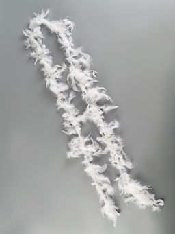 Карнавальный костюм Гэтсби, платье, боа, перчатки, бусы, р-р. 42-44 - Страна карнавалия фото 8