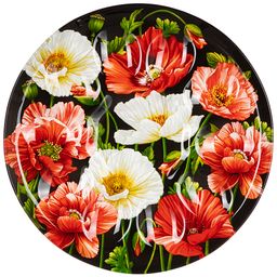 Цена за 6 шт. БЛЮДО ДЛЯ ЯИЦ КОЛЛЕКЦИЯ МАКИ 24,5*24,5*2 СМ