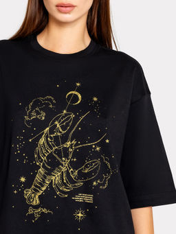 Комплект женский черный Рак из коллекции знаки зодиака - Mark formelle фото 4