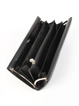 LACCOMA кошелек LA-1096-черный натуральная кожа  фото 4