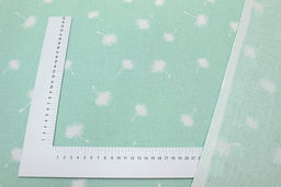 Поплин Одуванчики - зонтики, (комп), ш.1.5м, хлопок-100%, 110гр/м.кв - Купава фото 4