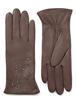 Перчатки женские ш+каш. IS02569 mocha mousse