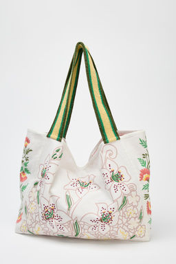 FANTASY FABRIC MAXI SHOPPER - Zara фото 4