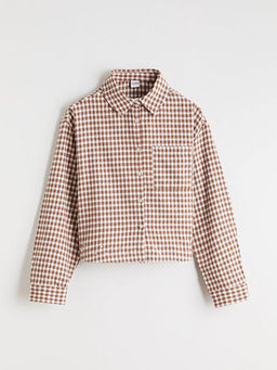 Ekose K?z ?ocuk G?mlek