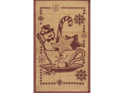 1с105.413ж1 Соты и пчелка (коралл3) Полотенце махровое 50х30 см - Текс-дизайн фото 169