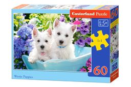 Castorland. Пазл 60 MIDI арт.B-066100 "Щенки"