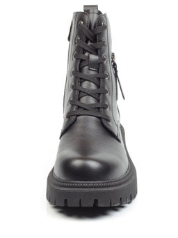 01-5269-1 BLACK Ботинки демисезонные женские (натуральная кожа, байка) - No name фото 11