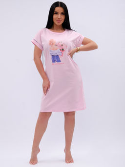 Сорочка "Пионы", трикотаж