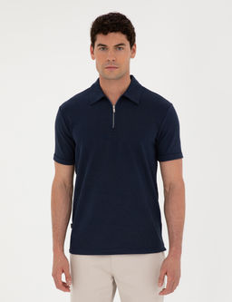 Lacivert Slim Fit Ti__rt