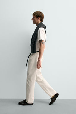 AARON LEVINE X ZARA STRAIGHT FIT JEANS  фото 16