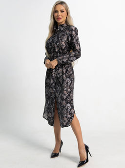 Платье-рубашка Долли (разноцветное) П15483-10М