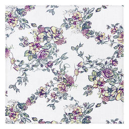 Сиреневый букет К Комплект столовый 4пр: салфетка сервировочная 45х45см, хлопок Премиум 186г/м2, Домашняя мода (Россия)  фото 4