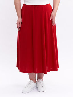 Юбка клёш UB17403RED25