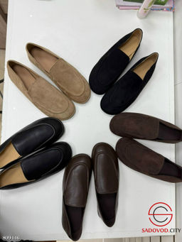 Лоферы из эко-кожи женские