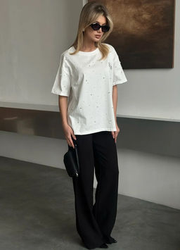 K13337 Футболка (плотный хлопок) БЕЛЫЙ