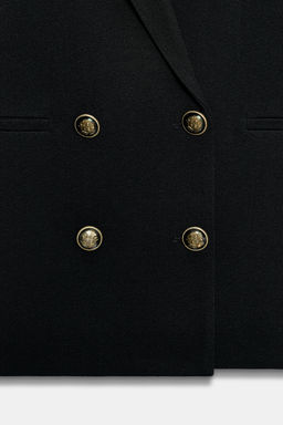 BLAZER RECTA BOTONES ZW COLLECTION / Negro - Zara фото 6