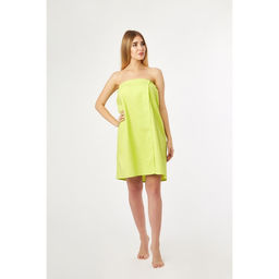 Полотенце для бани Экономь и Я Парео 80х144 см, салатовый 100% хл, 200 гр/м2  фото 2