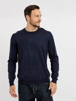 джемпер мужской базовый из шерсти - Glenfield фото 4