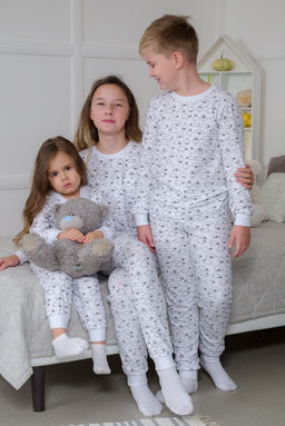Пижама детская из кулирки пенье на манжетах Дрёма овечки - Амадэль фото 26