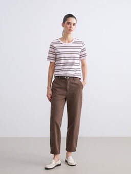 Beli Kemerli Carrot Fit Kad?n Jean Pantolon