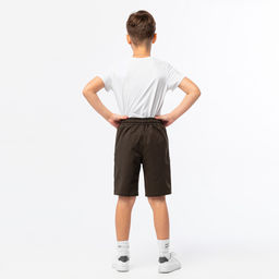 RODOS Шорты для мальчика М-260 Хаки/Чёрный