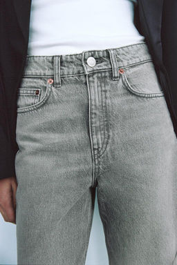 TRF MOM FIT HIGH-WAIST JEANS - Zara фото 44