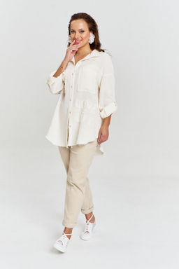 Блуза AVE RARA 2182/3 cливочный  фото 3