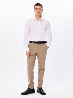 Сорочка мужская длинный рукав GREG 100/238/WH/SZR STRETCH