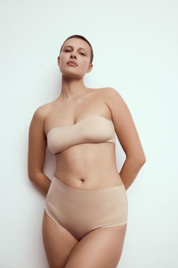 POLYAMIDE BLEND BANDEAU BRA - Zara фото 3