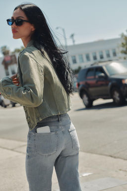 JEANS TRF CAPRI TIRO MEDIO / Azul - Zara фото 2