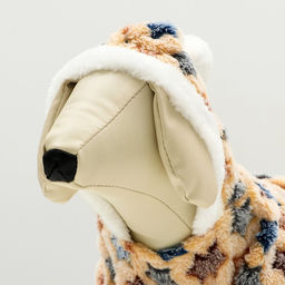 Комбинезон Звёзды с капюшоном, размер L (ДС 35 см, ОГ 45 см, ОШ 35 см), бежевый - Simaland фото 19