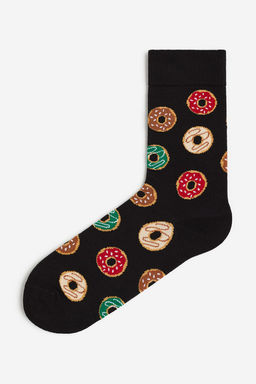 Calcetines en punto jacquard