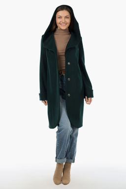 01-07658 Пальто женское демисезонное(пояс) - El podio фото 2