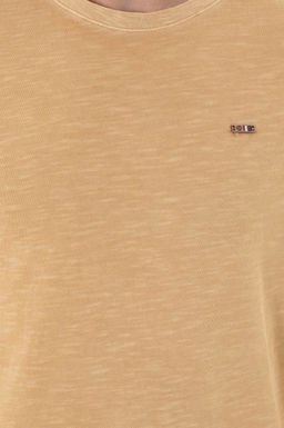 Мужская базовая футболка цвета Camel Неожиданная скидка в корзине - U.s. polo assn фото 14