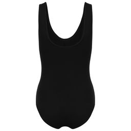 Купальник гимнастический Grace Dance Пёрышко, на широких бретелях, р. 30, цвет чёрный  фото 8