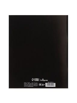 Тетрадь 48 листов в клетку Calligrata Black and white, обложка мелованная бумага, блок №2, белизна 75% (серые листы), МИКС  фото 21
