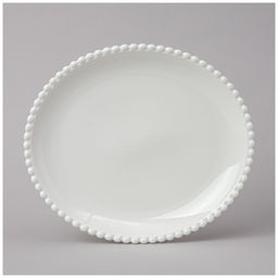 Тарелка Lefard Pearl овальная фарфор 28×24,5×3 см