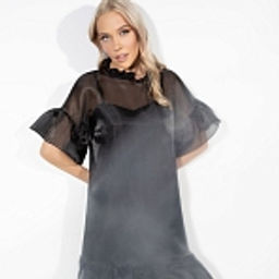 Платье из полупрозрачной ткани на подкладе, Достойный ответ - Charutti фото 15