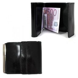 Зажим для купюр Premier-Z-28 натуральная кожа черный глянцевый (89) 198890