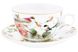 Чайный набор 14 пр. 250 мл Певчие птички NEW BONE CHINA - Elan gallery фото 8